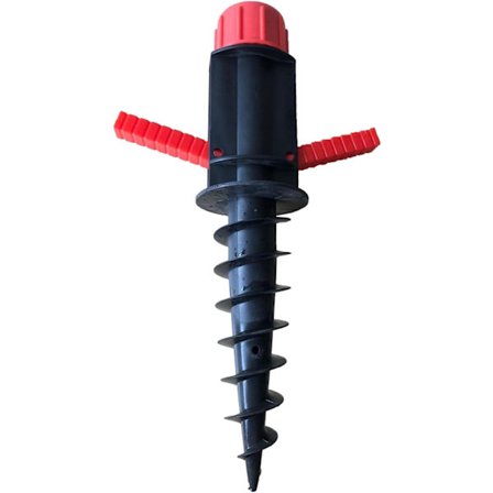 Rantavarjon Ankkurointijalka, Varjon Jalusta, Maahan Kiinnitettävä