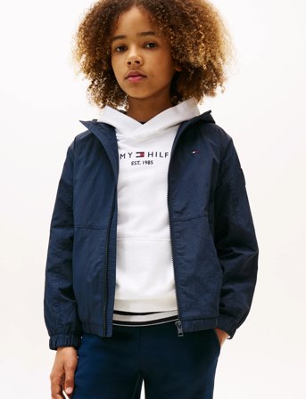 Tommy Hilfiger Tommy Flag Emb Windbreaker - Navy - 176