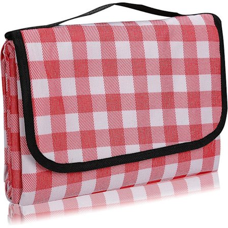 Piknikhuopa 200 X 200 cm. Ulkokäyttöön sopiva rantahuopa