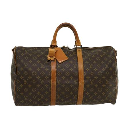 Louis Vuitton Vintage, Pre-owned Keepall 50 Bag Bruin, Dames, Maat:ONE Size