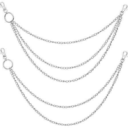 Punk Buksekæde Hip Hop Jeanskæde til Dekoration Tøj Kostume