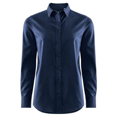Skjorta Plainton dam marin S - Lyreco - Yrkeskläder - Skjortor och blusar - Skjortor