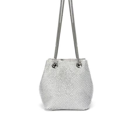 Kveldsveske Dame Shiny Rhinestone Håndveske Glitter Skulderveske