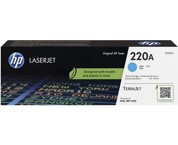 220A Cyan Original LaserJet Toner Cartridge - HP 220A Original LaserJet tonerkassett Gul