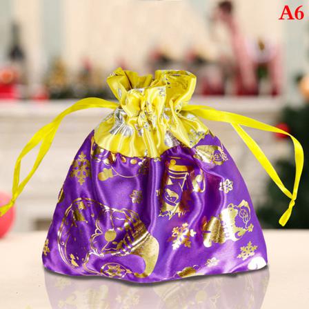 Christmas Apple Bag Presentpåse Handtag Dragsko Julafton D