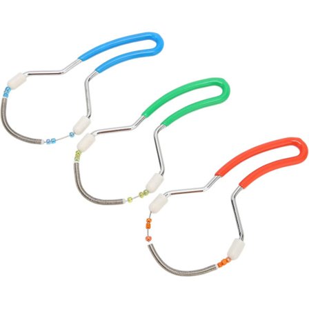 3 stk. fjederhårffjerner, fjedertråd epilator ansigtshårffjerner til kvinder ansigt, hage hår, overlæbehår, kvinder overskæg