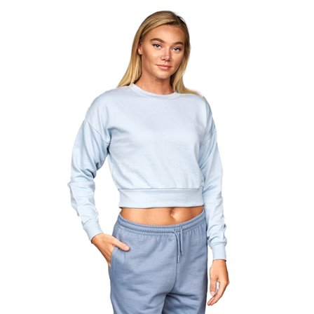 Juice Dam/Damer Catalina Crew Neck Crop Sweatshirt M Dusty