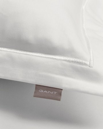 GANT Hotellputetrekk Sateen-G Hvit 70x100cm