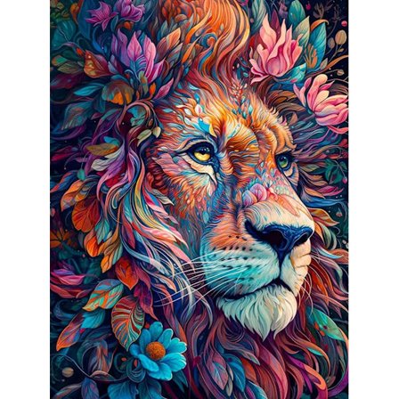 30x40cm 5D Diamant Maleri DIY Dyr Landskab Fuld Diamant Sticker - DW817