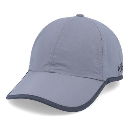 MJM Hats - Grå unconstructed Keps - Baseball 2 Tone Taslan Anthracite Dad Cap @ Hatstore