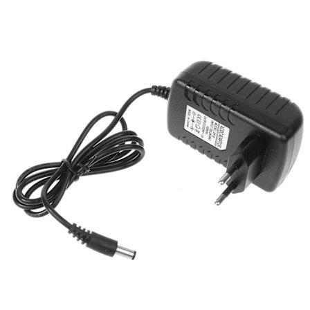 EU-pistoke AC 100V 240V Adapteri DC 24V 1A 5.5x2.1mm Palvelimen Virtalähde Laturi