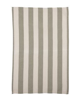 Keittiöpyyhe Amalia, lohkoraita Vaaleanvihreä