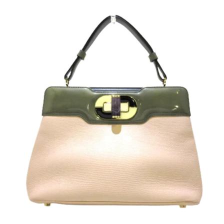 Bvlgari Vintage Pre-owned Læder hndtasker inbo, Dame Vintage Tasker, Størrelse: ONE Size