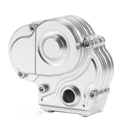 Vaihteiston set Vaihteiston cover Axial 1/18 Utb18 Capra Rc -auton päivitysosille, hopea