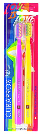 Curaprox Tandbørste Ultra Soft 2 pak - Asst. Farver, Medicin & Pleje, Tandbørster, Voksentandbørster