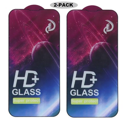 2-Pack iPhone 17 / iPhone 17 Pro HD 9D Härdat Glas Tempered glass