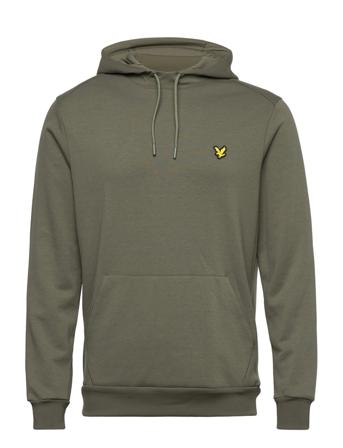 Oth Fly Fleece Hoodie Hoodie Trøje Grøn Lyle & Scott Sport