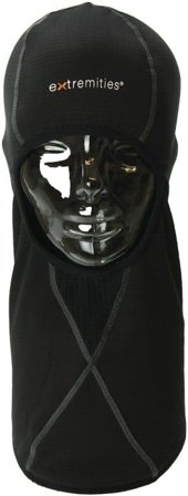 Extremities Flux Balaclava Black/Grey - Balaklava og Ansiktsmasker