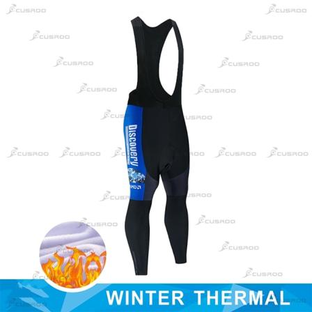 DISCOVERY TEAM LONG Sets MTB cykeltröja Custom Made Ropa Ciclismo Short Cycling Wear Team Winter Thermal Fleece 6 L