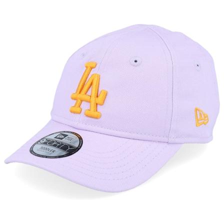 New Era - Kids Los Angeles Dodgers League Essential 9FORTY Purple Adjustable Adjustable Purple Cap - MLB @ Hatstore