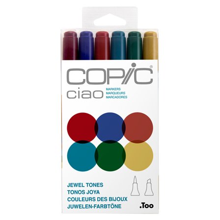 Copic Ciao 6 kpl Jewel tones