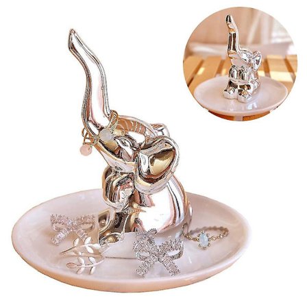 Ringeholder Ringbakke Smykkeholder Fingerringe Armbånd Øreringe Smykke Skål