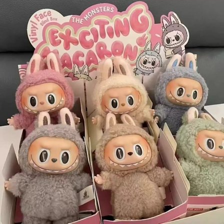 1 stk. Monsters Spændende Plysdukker Figur Legetøj Blind Boxes Tilfældig Farve X Z