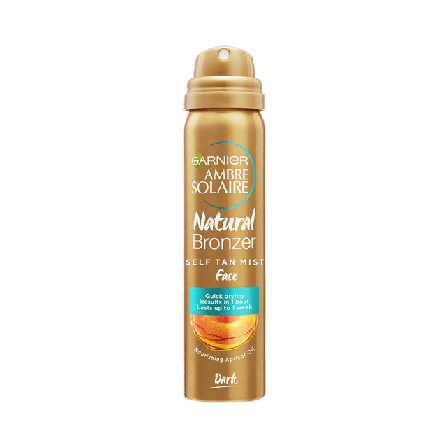 Garnier Ambre Solaire Natural Bronzer Face Spray Brun-utan-sol Unisex 75 ML