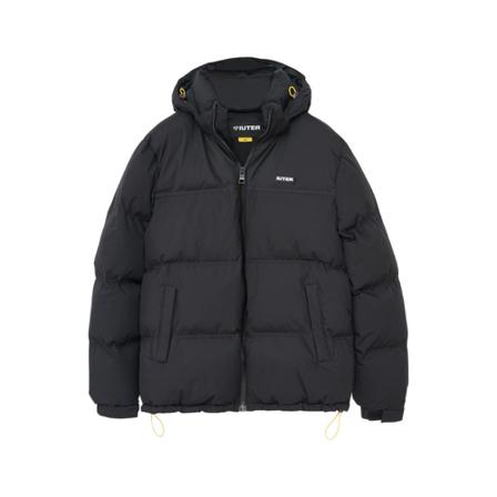 Iuter, Down Coats Czarny, Mężczyzna, Rozmiar: M