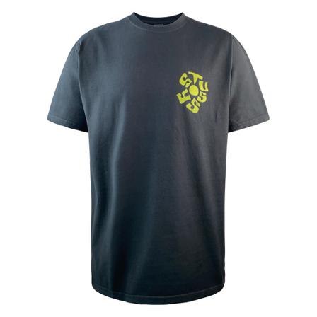 Stüssy, T-Shirt Sprout pig Dyed Zwart, Heren, Maat:M,print