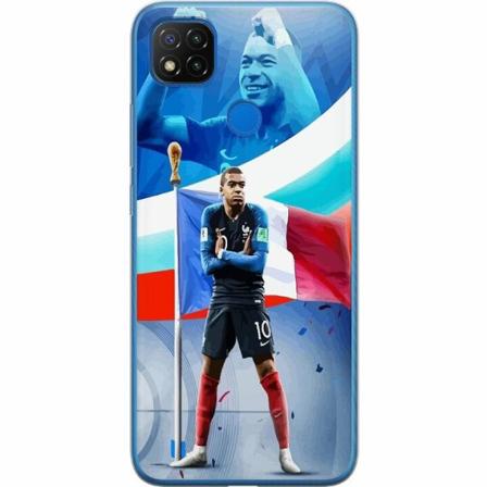 Xiaomi Redmi 9c Genomskinligt Skal Kylian Mbappé