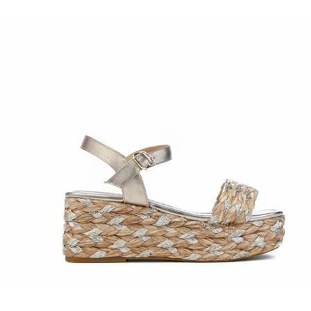 Alma EN Pena, Ap 673 wedge sandal Beige, Dames, Maat:38 EU
