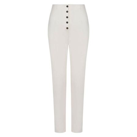 Philosophy di Lorenzo Serafini, Pantalone skinny ottoman Wit, Dames, Maat:S