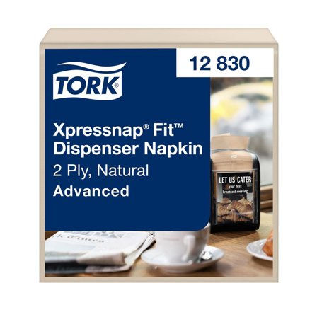 TORK Servett xpressnap Fit Natur 720/fp - Lyreco - Kök och servering - Servetter och dukar - Dispenserservetter