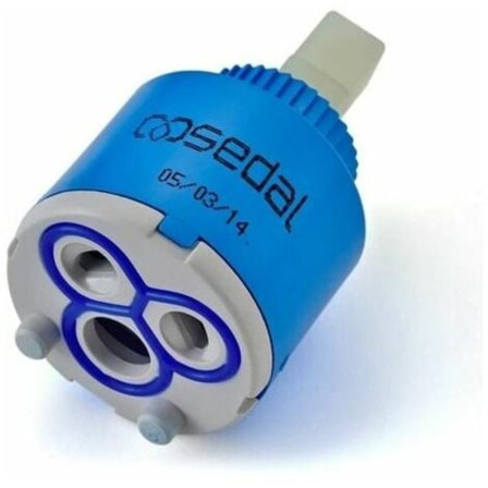 QU/Keramisk patron til etgrebsarmatur, 35 mm