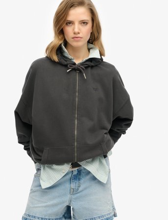 Superdry Studios Zip Hoodie - Black - 40