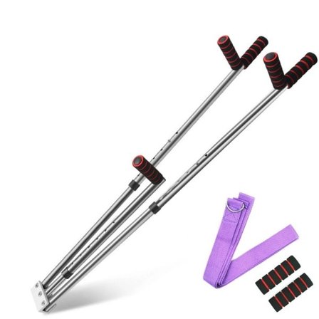 Ben Båre Justerbar Splitt Stretching Maskin Rustfritt Stål Hjem Yoga Dans Trening Utstyr