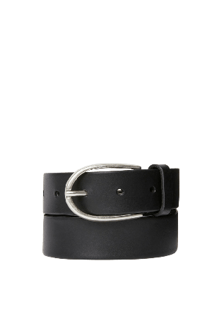 Saddler Harlow Skärp Dam Svart 85CM