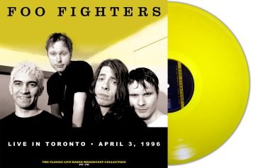 Live in toronto 1996 (yellow vinyl) Foo Fighters