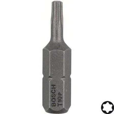 Bosch T10 Skruvbits 3-pack 25mm, Maskintillbehör & förbrukning