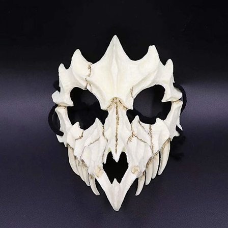 Japansk Halv Maske - Tiger Maske, Yasha Drage Gud Tengu Sort Skildpadde, Resin Kraniet Horror Ninja Maske Kostume Rekvisitter (Drage Gud)