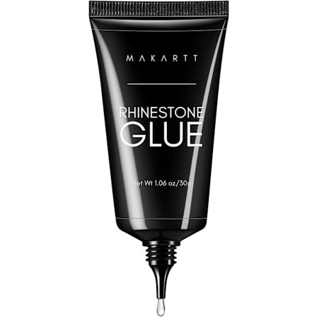 Nagelkonst Strass Lim Gel 30g, Superlim Nagel Gel för Ädelstenar, Nagelkonst Gel Lim för Strass Kristaller Ädelstenar