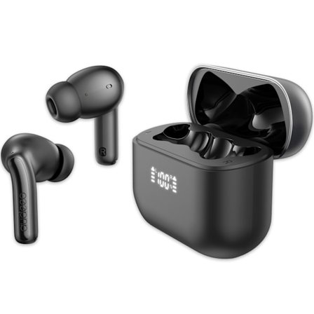 Hörlurar In-Ear TWS ANC ENC LED Novatune Svart