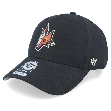 47 Brand - Negro adjustable Gorra - Arizona Coyotes NHL Mvp Black Adjustable @ Hatstore