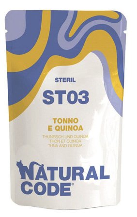 Natural Code ST03 Tonnetto E Mirtilli Gatti Adulti Sterilizzati