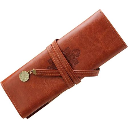 Vintage Nahkakynäkotelo, Vintage Kynälaukku, Nahkakynäkotelo, Vintage Pennfodral, Nahkakynäkotelo, Nahkakynäkotelo, Retro Kynäkotelo