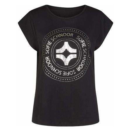 Sofie Schnoor t-shirt Sort, Dame T-shirts