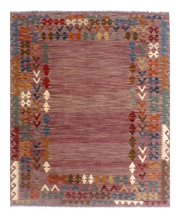 Handgeweven Kelim Afghan Old Style Vloerkleed 151X197