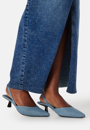 ONLY Coco-4 Denim Slingback Pump Klær