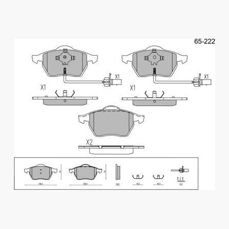 Biltema - Bremseklosser